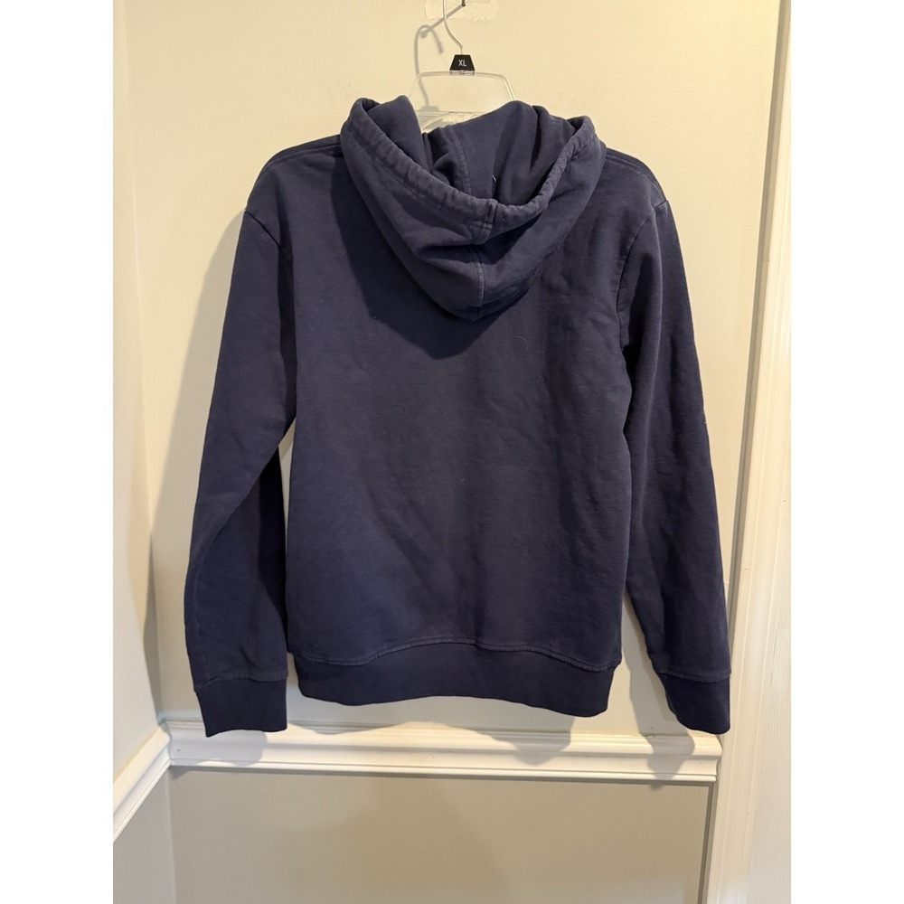 Patagonia Mens Fitz Roy Bison Uprisal Blue Fleece Hoodie Regular Fit Size S - Picture 6 of 9